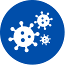 Mold spores icon